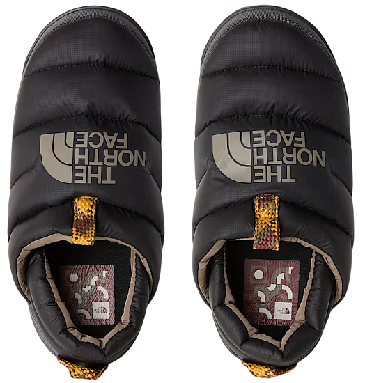 Тапки мужские The North Face Nuptse Mule TNF Black/Anthracite Grey - Фото 6 большая