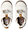 Тапки женские The North Face Nuptse Mule White Dune/Mocha Brown - Фото 3 малая