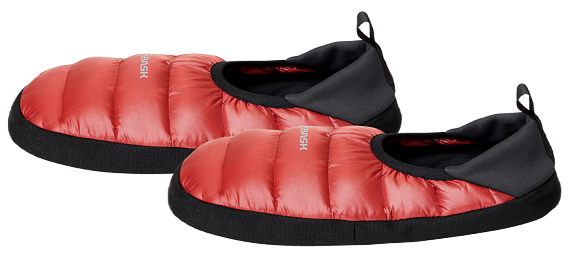 Пуховые тапки Bask D-Tube Slippers Красный - Фото 6 большая