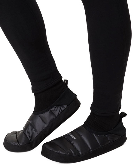 Пуховые тапки Bask D-Tube Slippers Черный - Фото 4 большая