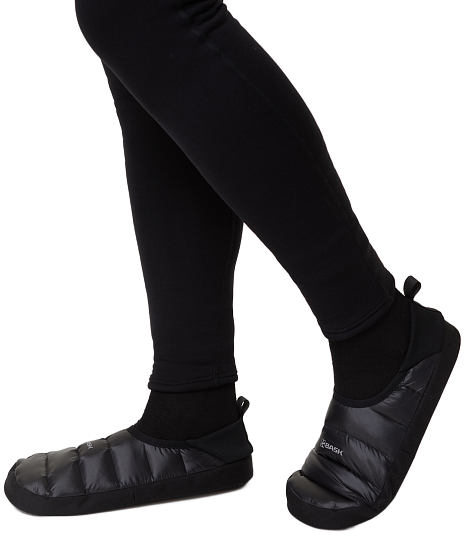 Пуховые тапки Bask D-Tube Slippers Черный - Фото 5 большая