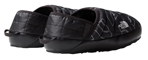 Тапки мужские The North Face Thermoball Traction Mule V TNF Black Half Dome Outline Print - Фото 3 большая