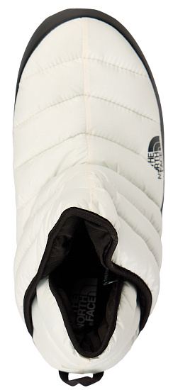 Тапки женские The North Face Thermoball Traction Bootie Gardenia White/Tnf Black - Фото 3 большая