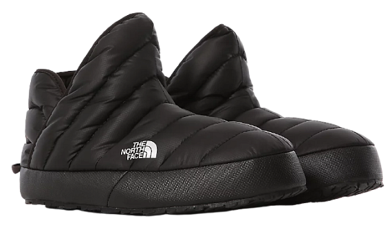 Тапки женские The North Face Thermoball Traction Bootie TNF Black/TNF White - Фото 5 большая