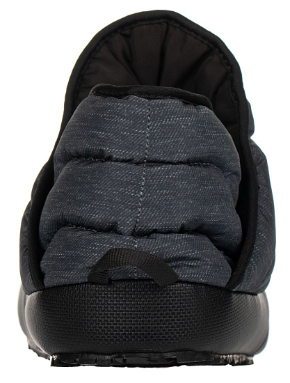 Тапки женские The North Face Thermoball Traction Bootie Phantom Grey Heather Print/TNF Black - Фото 3 большая