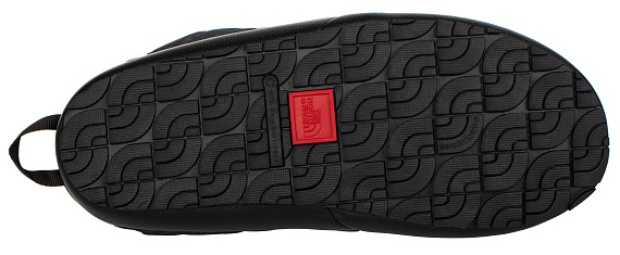 Тапки женские The North Face Thermoball Traction Bootie Phantom Grey Heather Print/TNF Black - Фото 4 большая