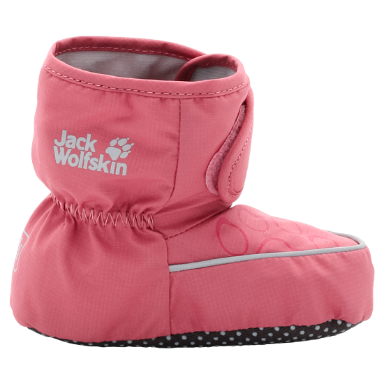Ботинки детские Jack Wolfskin Moonchild Mid K Rosebud - Фото 2 большая