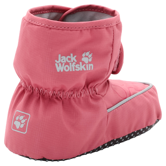 Ботинки детские Jack Wolfskin Moonchild Mid K Rosebud - Фото 4 большая