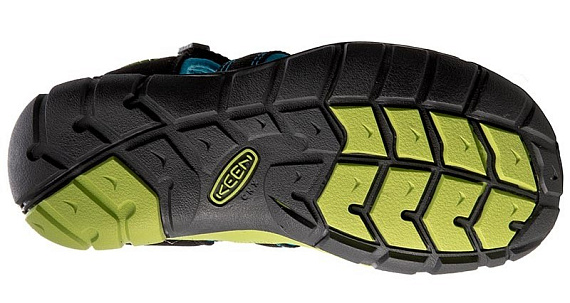 Сандалии детские Keen Seacamp II CNX Black/Blue Danube - Фото 2 большая