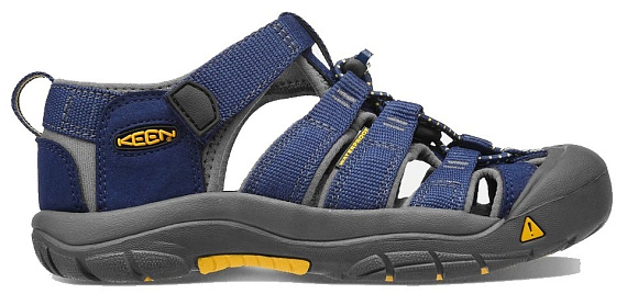 Сандалии детские Keen Newport H2 Blue Depths/Gargoyle - Фото 1 большая
