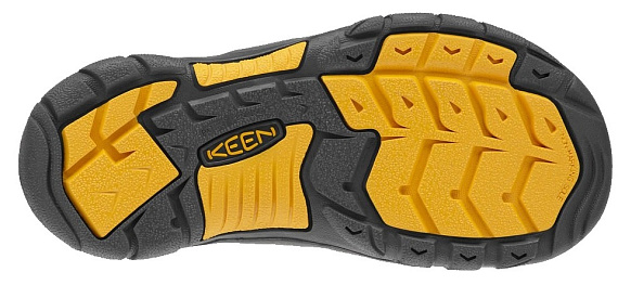 Сандалии детские Keen Newport H2 Blue Depths/Gargoyle - Фото 4 большая