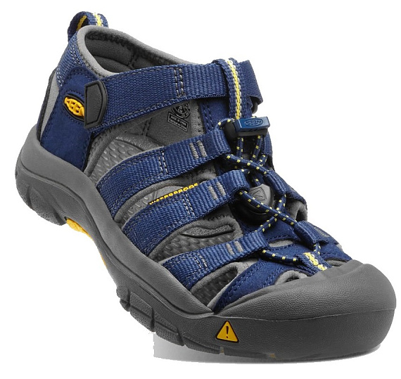 Сандалии детские Keen Newport H2 Blue Depths/Gargoyle - Фото 5 большая