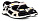Сандалии детские Ecco X-Trinsic White/Black/Pink - Фото 8 малая