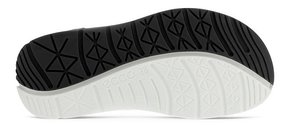 Сандалии детские Ecco X-Trinsic White/Black/Pink - Фото 7 большая