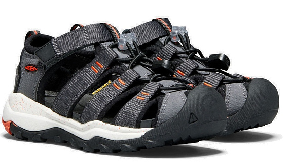 Сандалии детские Keen Newport Neo H2 Magnet/Spicy Orange - Фото 7 большая