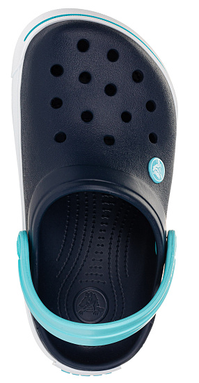 Сандалии детские Crocs Crocband II Kids Navy/Ice Blue - Фото 2 большая