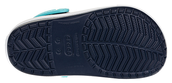 Сандалии детские Crocs Crocband II Kids Navy/Ice Blue - Фото 4 большая