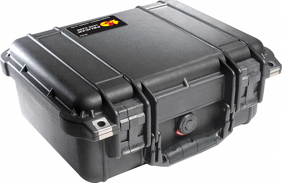 Кейс Peli 1400 Protector Case с поропластом Black - Фото 1 большая
