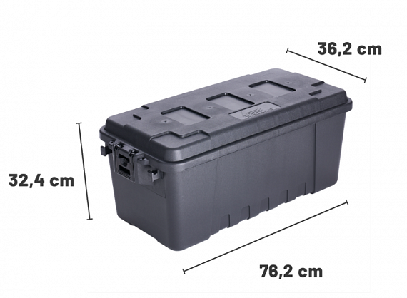 Ящик Plano 171901 Med Sportmans Trunk Od Green - Фото 4 большая