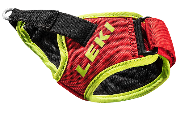 Темляк для палок Leki Frame Strap Trigger S Red-Yellow - Фото 1 большая