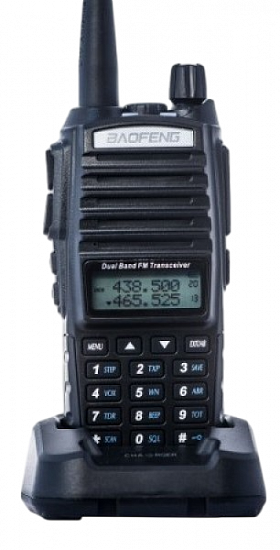Радиостанция Baofeng UV-82 8w (3 режима мощности) Чёрный - Фото 4 большая