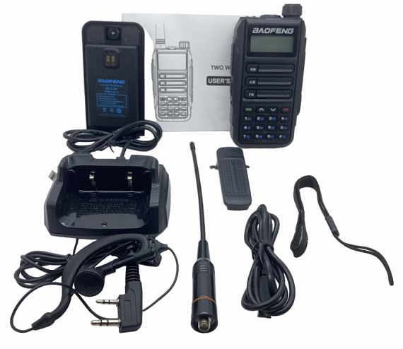 Радиостанция Baofeng UV-16 Plus 10W (3 режима) Чёрный - Фото 2 большая