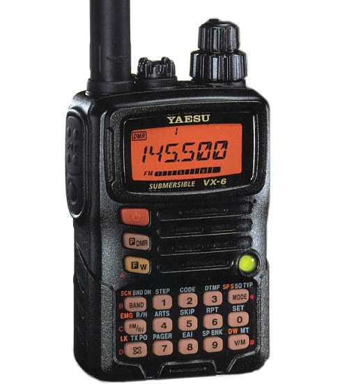 Портативная радиостанция Yaesu VX-6R - Фото 1 большая