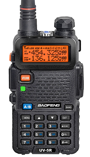 Портативная радиостанция Baofeng UV-5R 1800 мАч - Фото 1 большая