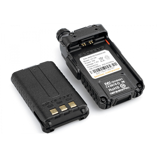 Портативная радиостанция Baofeng UV-5R 1800 мАч - Фото 8 большая
