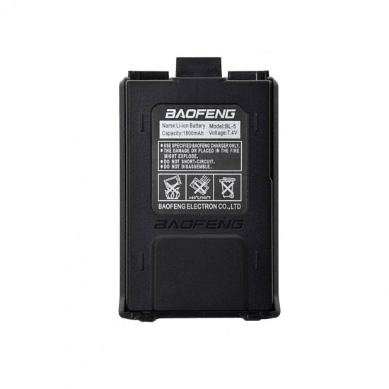 Аккумулятор Baofeng 1800 мАч к UV-5R - Фото 1 большая