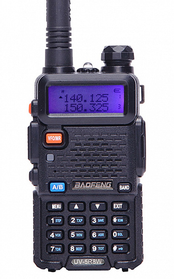 Портативная радиостанция Baofeng UV-5R 8W 3 режима мощности - Фото 1 большая