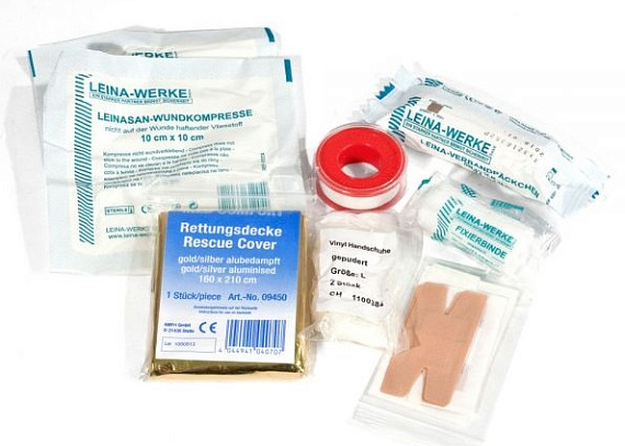Аптечка Ortlieb First-Aid-Kit Medium Signal Red - Фото 7 большая