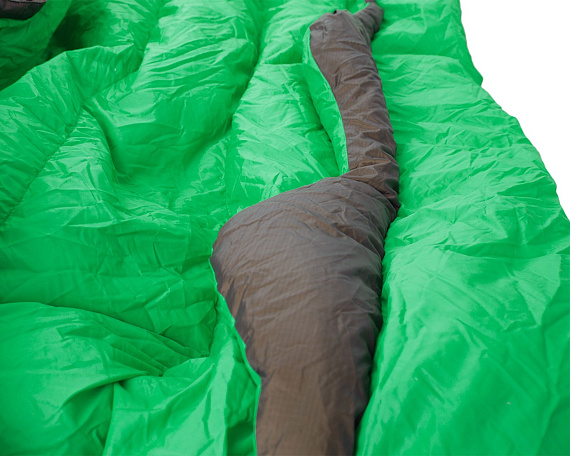 Спальный мешок ENO Ignitor TopQuilt - Downtek Charcoal/Neon - Фото 2 большая