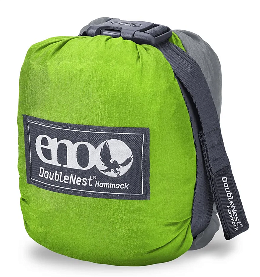 Гамак ENO DoubleNest Chartreuse/Grey - Фото 2 большая