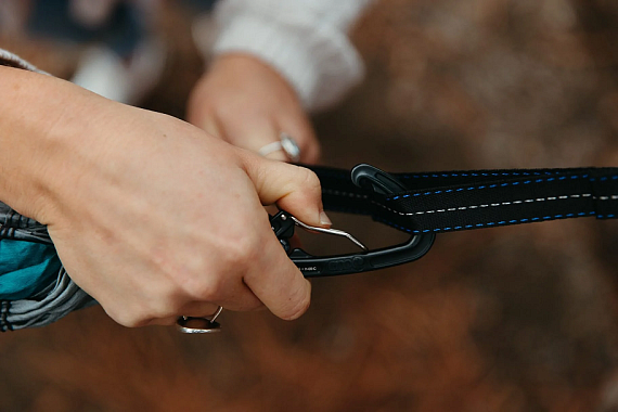 Гамак ENO DoubleNest Seafoam/Grey - Фото 9 большая