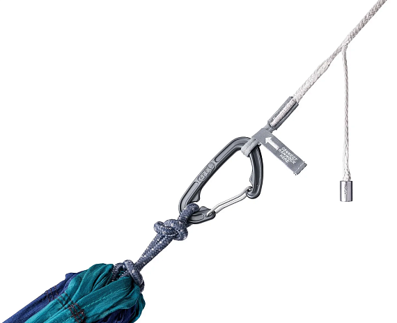 Гамак ENO DoubleNest Print Lagoon/Charcoal - Фото 9 большая