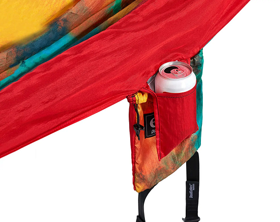 Гамак ENO DoubleNest Print Tie Dye/Red - Фото 5 большая