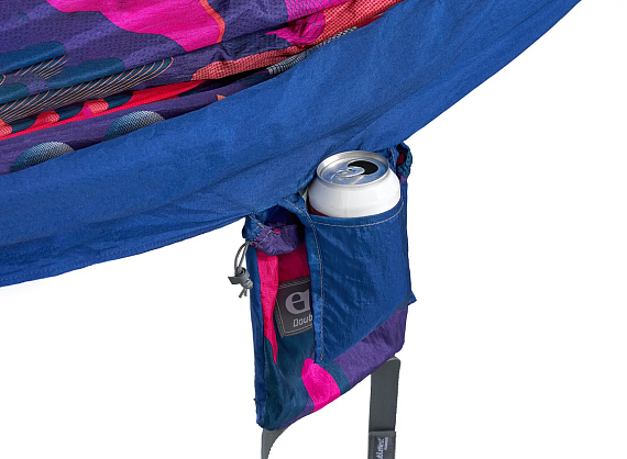 Гамак ENO DoubleNest Print Synthwave/Sapphire - Фото 5 большая