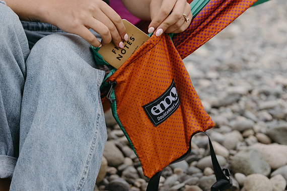 Гамак ENO DoubleNest Print Fade/Seaglass - Фото 11 большая