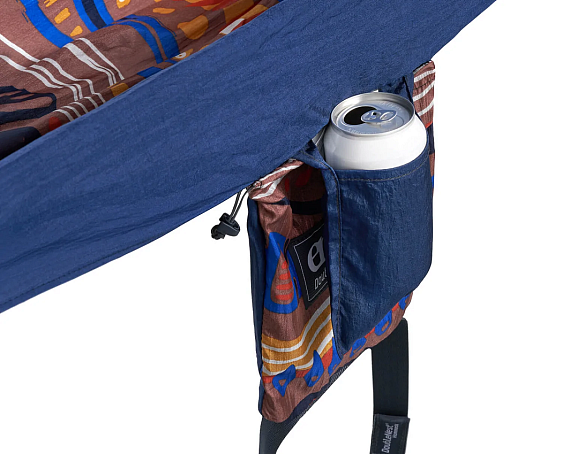 Гамак ENO DoubleNest Print Tundra/Navy - Фото 5 большая