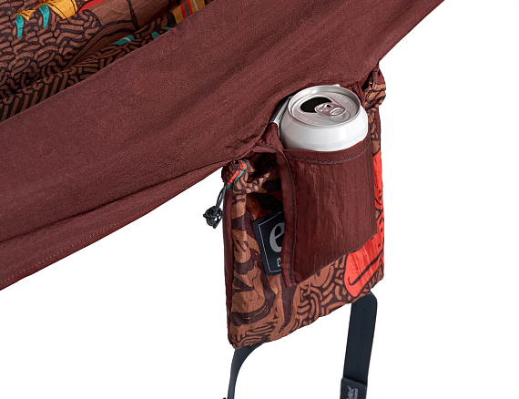 Гамак ENO DoubleNest Print Tropic/Merlot - Фото 5 большая