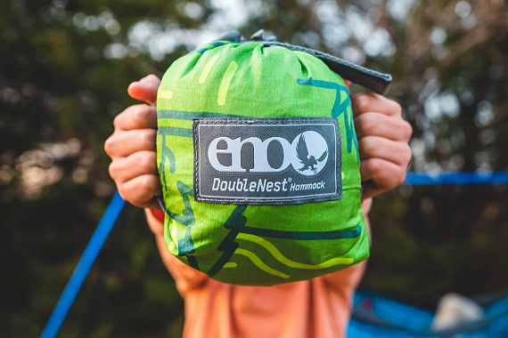 Гамак ENO DoubleNest LNT/Charcoal - Фото 12 большая