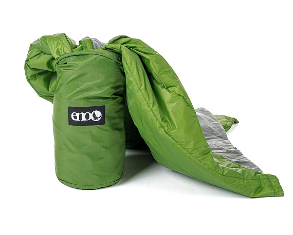 Спальный мешок ENO Spark TopQuilt Lime/Charcoal - Фото 3 большая