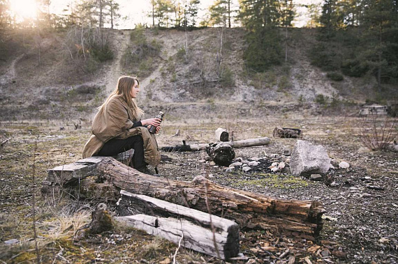 Подстежка-пончо к гамаку Amazonas Underquilt-Poncho - Фото 4 большая