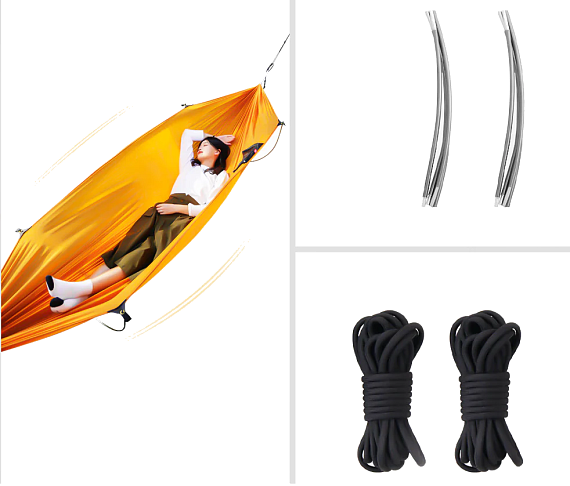 Гамак Naturehike Flying Boat Ultralight Navy - Фото 2 большая