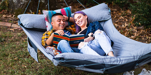Гамак ENO SuperNest Heather Olive - Фото 2 большая