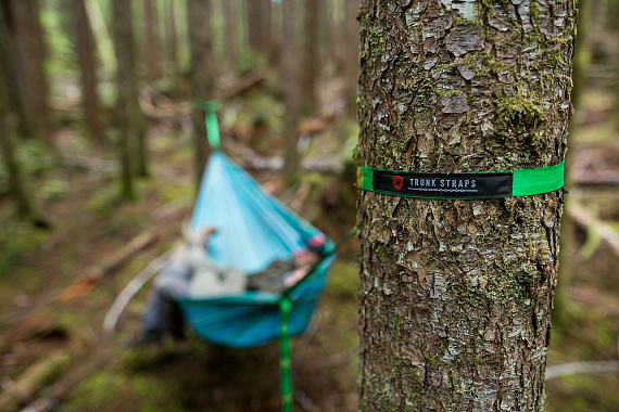 Стропы для гамака Grand Trunk Straps Black - Фото 9 большая