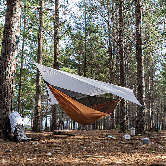 Гамак Naturehike Venus With Tent Grey/Orange - Фото 7 большая