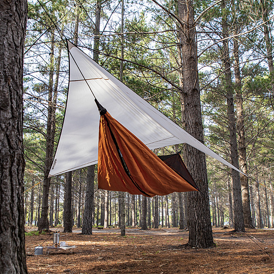 Гамак Naturehike Venus With Tent Grey/Orange - Фото 8 большая