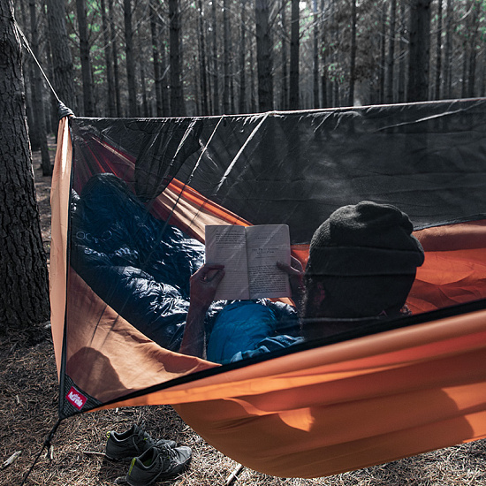 Гамак Naturehike Venus With Tent Grey/Orange - Фото 9 большая